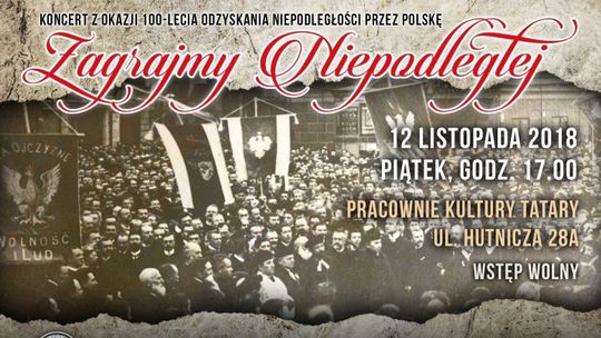 Koncert patriotyczny w Pracowniach Kultury Tatary
