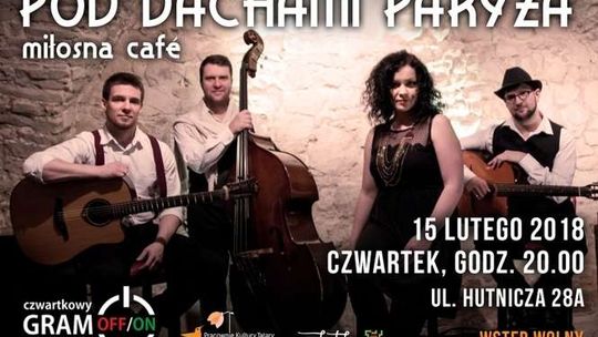 Koncert "Pod dachami Paryża" w Pracowniach Kultury Tatary