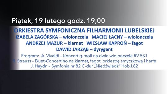 Koncert symfoniczny: Vivaldi/Strauss/Haydn w Filharmonii