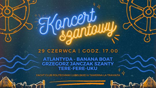 Koncert szantowy nad Zalewem Zemborzyckim