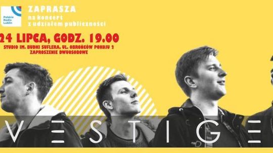 Koncert Vestige w Radiu Lublin