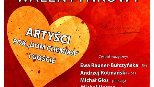 Koncert Walentynkowy w Domu Chemika