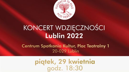 Koncert Wdzięczności w Centrum Spotkania Kultur 