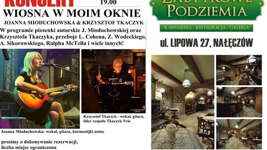 Koncert "Wiosna w moim oknie" w Nałęczowie