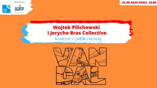 Koncert Wojtka Pilichowskiego i Jerycho Bras Collective w Radiu Lublin