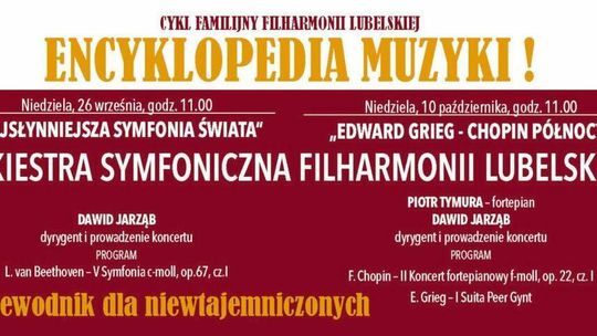 Koncert z cyklu "Encyklopedia muzyki" w Filharmonii 