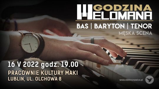 Koncert z cyklu "Godzina Melomana" w Pracowniach Kultury Maki