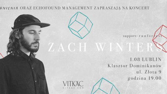 Koncert Zacha Wintersa w Lublinie