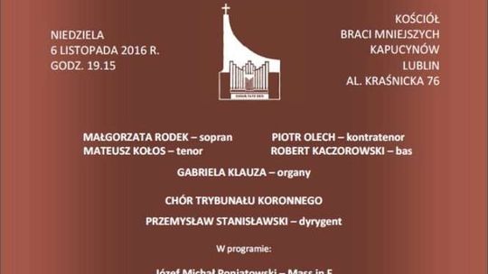 Koncert Zaduszkowy na Poczekajce