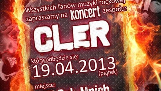 Koncert zespołu Cler w Pubie Mnich