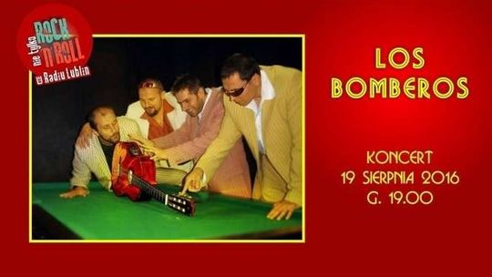 Koncert zespołu Los Bomberos w Radiu Lublin