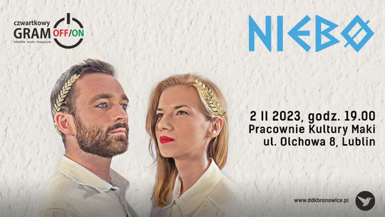 Koncert zespołu NIEBØ w Pracowniach Kultury Maki