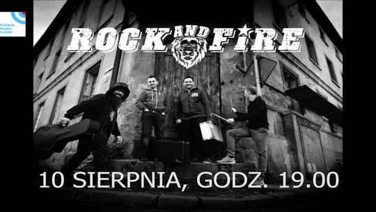 Koncert zespołu Rock and Fire w Radiu Lublin