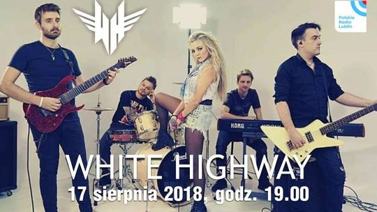 Koncert zespołu White Highway w Radiu Lublin