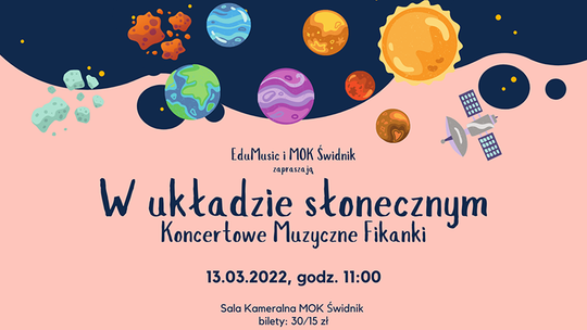 Koncertowe Muzyczne Fikanki. Propozycja dla dzieci w Świdniku