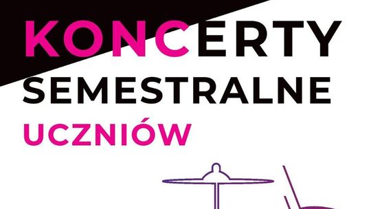 Koncerty semestralne uczniów Rytmu i Melodii