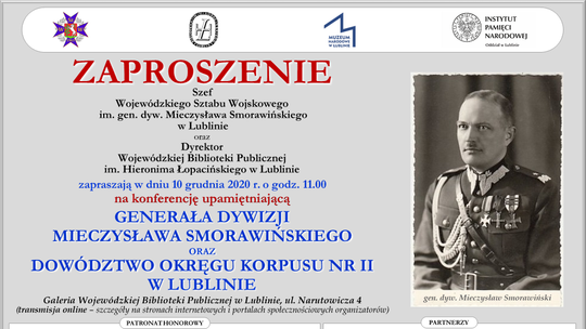 Konferencja upamiętniająca Dowództwo Okręgu Korpusu Nr II w Lublinie