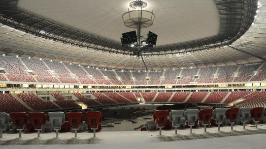 Koniec budowy Stadionu Narodowego (GALERIA)