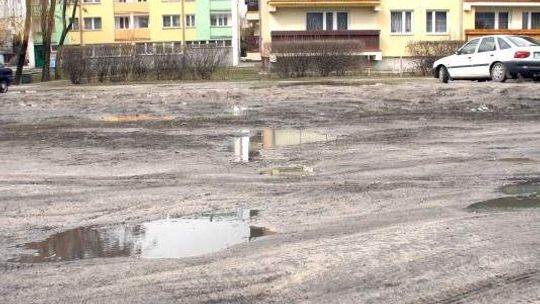 Koniec ulicy błotnej w Puławach