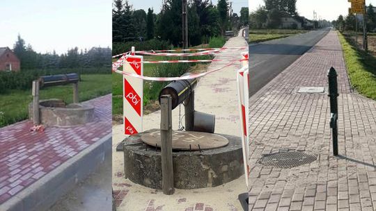 Koniec żartów. Studnia w chodniku przebudowana