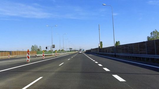 Koniec zwężenia w rejonie węzła Kurów Zachód