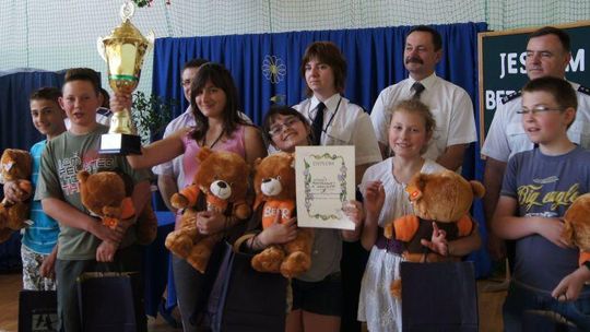 Konkurs \"Jestem bezpieczny\". Uczniowie z Krasnego najlepsi