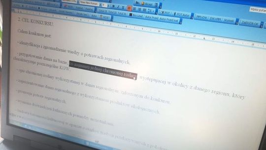 Konkurs Urzędu Miejskiego na danie z... roślin chronionych. Autorka regulaminu tłumaczy