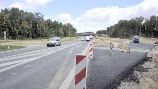 Konopnica: Wahadło na DK19 przy wyjeździe w stronę Kraśnika