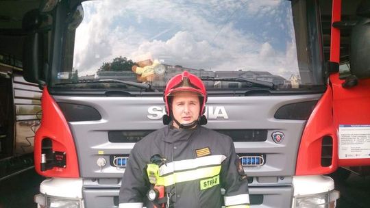 Konrad Turski Strażakiem Roku 2014