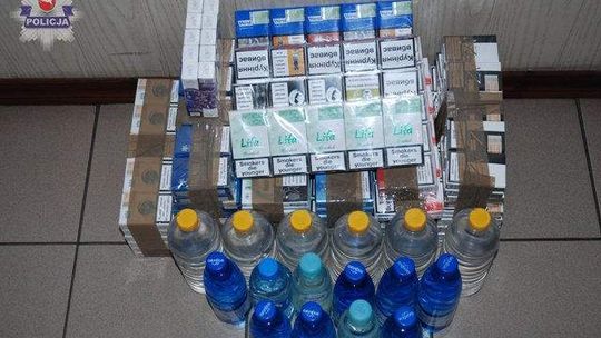 Kontabanda na targowisku w Dęblinie