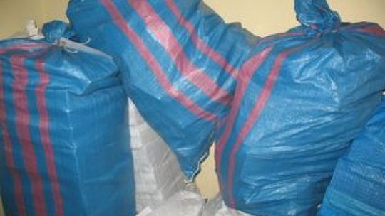 Kontrabanda w bagażniku peugeota