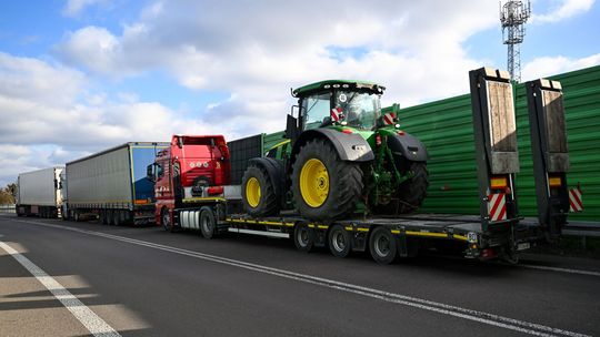 Kontrole towarów rolniczych na granicy - Gromadzka zdradza liczby