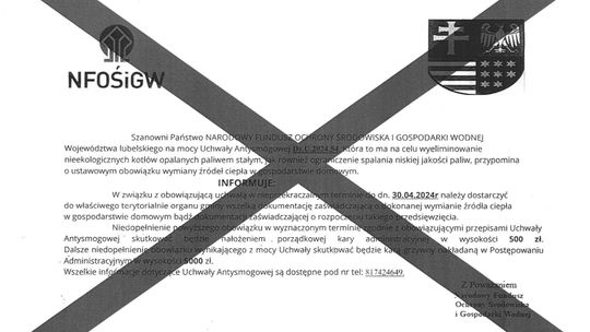 Kontrolują piece. To oszuści 