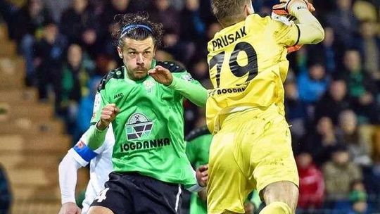 Korona Kielce - Górnik Łęczna 1:1. Bramkarz ratuje punkt