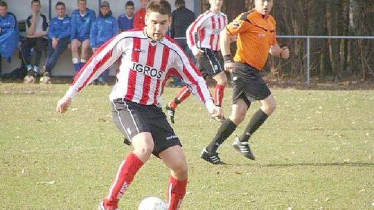Korona Łaszczów – Igros Krasnobród 0:1, złota bramka Gmyza