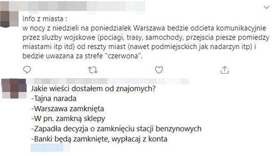 Koronawirus: Policja ostrzega przed krążącymi w sieci fałszywymi wiadomościami