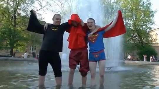 Korowód studencki na ulicach Lublina (wideo)