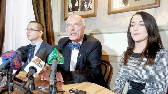 Korwin-Mikke w Lublinie o Ukrainie: Nie ma powodu by mieszać się w awanturę