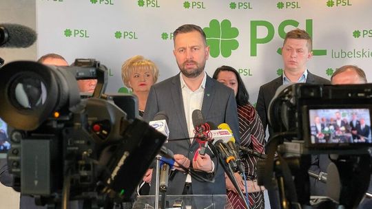 Kosiniak-Kamysz w Lublinie. Na spotkanie PSL przyszli działacze Hołowni
