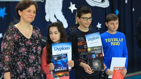 Kosmiczni uczniowie z puławskiej Trójki