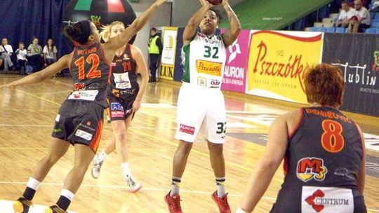 Koszykarki Pszczółki AZS UMCS Lublin kontra wicemistrz Polski