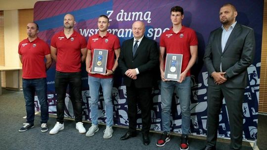 Koszykarze Startu Lublin oddali swoje medale