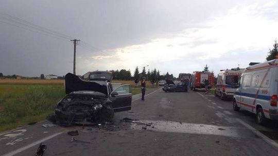 Kozłówka: Pięć osób rannych w wypadku