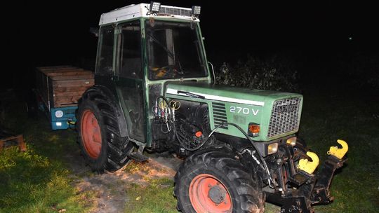 Kradzież ciągnika zakończona fiaskiem 