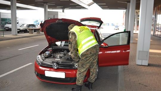 Kradziony golf zatrzymany na granicy w Dorohusku