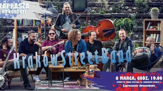 Kraków Street Band na scenie Radia Lublin