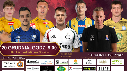 Kraśnik zaprasza na VIII Charytatywny Turniej w Siatkonogę. Ciekawe fanty na licytacjach