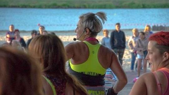 Krasnobród. Środowa zumba plenerowa