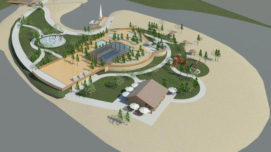 Krasnobród: Wyspa wodnych atrakcji powstanie nad zalewem (zdjęcia)