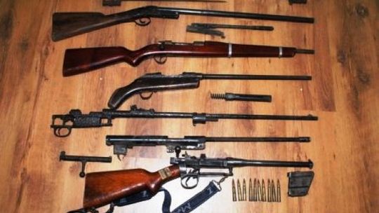 Krasnystaw. Poszedł z bronią na zakupy